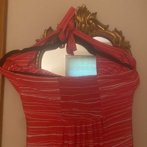 BCBG Halter Maxi Dress Size Medium - Picture 5 of 5